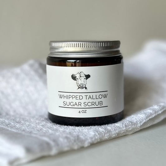 Whipped Tallow Sugar Scrub