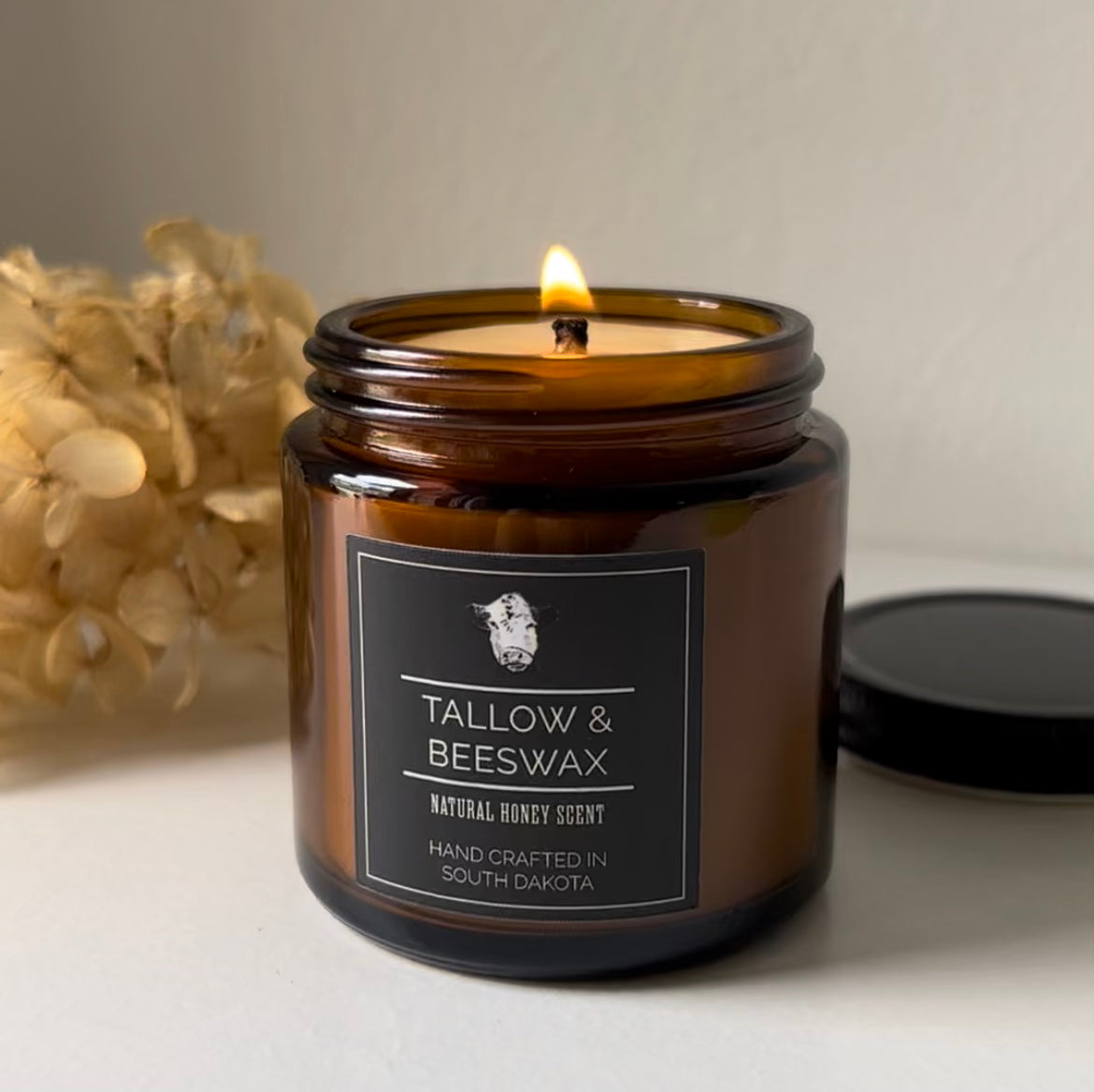 Wholesale Harvest Spice Tallow and Beewax Candle 8 oz