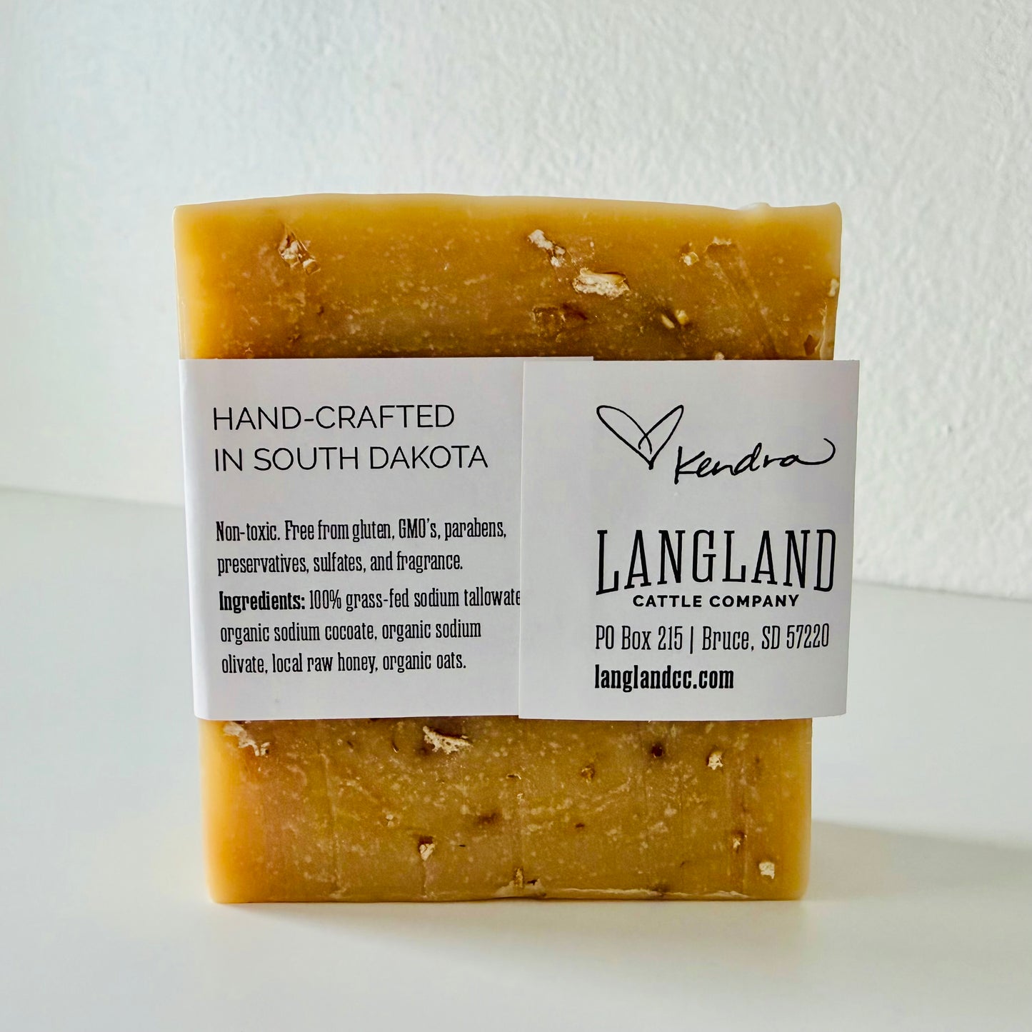 Tallow + Honey Oat Cleansing Bar